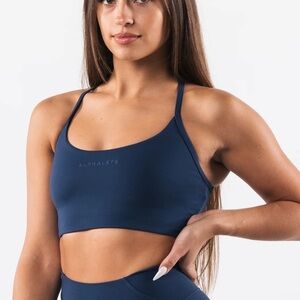 Alphalete Aura Strappy Longline Bra